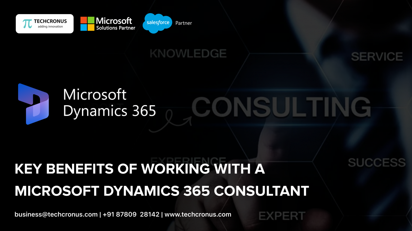 Key Benefits of Working with a Microsoft Dynamics 365 Consultant